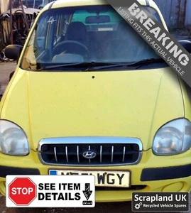 HYUNDAI AMICA Pre Facelift 1999-2002 1.0 ‘Si’ Petrol Yellow Manual 4-Door Fusex2 - Picture 1 of 7