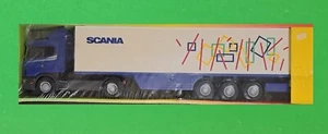 EMEK 1593539 SCANIA R-CAB 1:25 Camion con semirimorchio Scatola Originale OVP - Foto 1 di 4