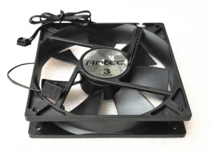 Antec Adjustable Speed Fan 120X25mm 12V 3Pin PC Case Quiet Fan+ Speed controller - Picture 1 of 2