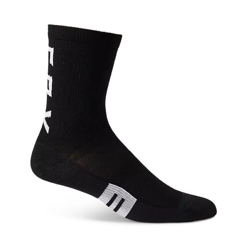 ⭐ Calzini FOX Racing Flexair Lana Merino 15cm Nero - Immagine 1 di 1