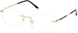 Marco óptico sin montura de metal dorado/negro Longines LG5034 030 58-15-140 - Imagen 1 de 1