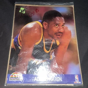 1990-91 NBA Hoops Action Photos Alex English-Denver Nuggets-8x10 Photo-sealed - Picture 1 of 24