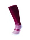 WackySox Plain Maroon Knee Length Sport Socks