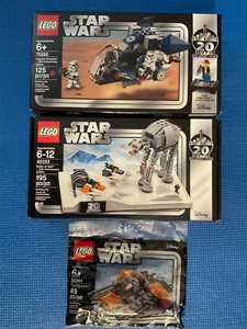 Lego SW, Neu in OVP. 75262 - Imperial Dropship, 40333 - Battle of Hoth, 30384 - Snowspeeder. - Bild 1 von 2