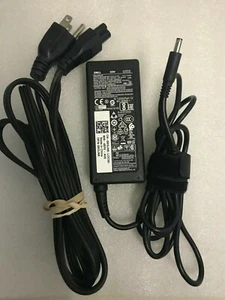 Adaptador de CA original Dell 65W punta pequeña (4,5 mm) para Chromebook Inspiron XPS - Imagen 1 de 5