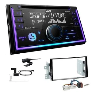 JVC KW-DB95BT Autoradio Bluetooth DAB+ für KIA Carens III Facelift 2011-2013 - Bild 1 von 6