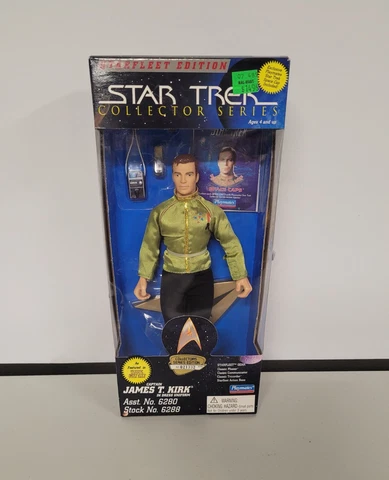 Star Trek Captain James T Kirk Starfleet Edition Action Figure 1995 Playmates Cover