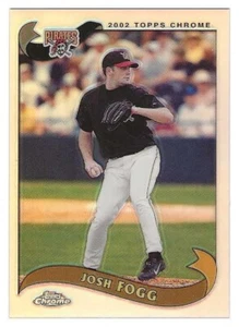 2002 Topps Traded Chrome Refractor #086 Josh Fogg Pittsburgh Pirates BV$2.50 - Picture 1 of 1