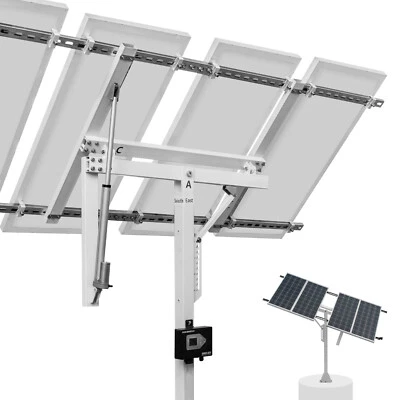 Single Axis Solar Tracker Mount with Controller for Solar Panel Solar System - Image 1 of 4