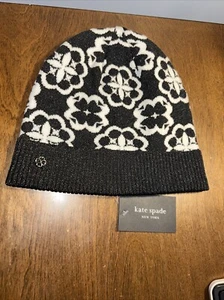 AUTHENTIC KATE SPADE NY ARABESQUE KNIT BEANIE OS. NEW $68.00 - Picture 1 of 9