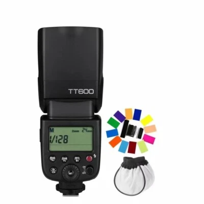 Godox TT600 2.4G Wireless Camera Flash F Fujifilm Lumix Olympus Panasonic Canon - Image 1 of 4