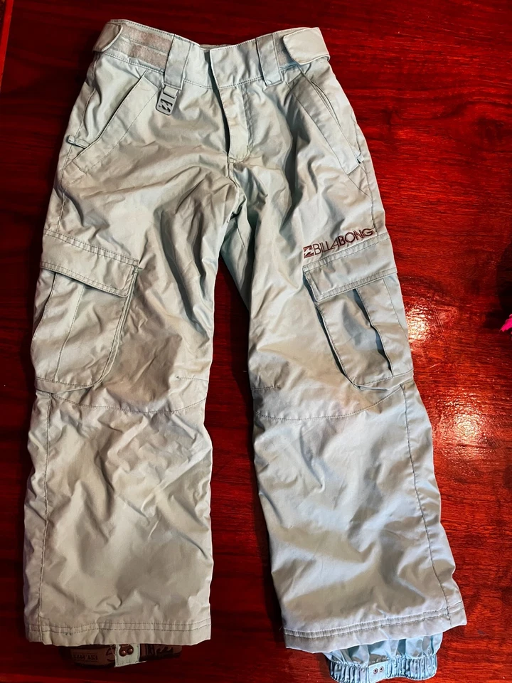Pantalones de snowboard/esquí estilo cargo BILLABONG para niñas talla 8K Foto 1 de 2