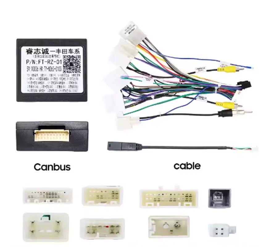 Caja Canbus FT-RZ-01 FT-RZ-02 para Toyota Corolla/Camry/CHR/RAV4/LAND CRUISER Foto 1 de 4