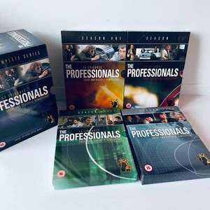 The Professionals DVD Complete Series 1-4 57 Episodes Remastered PAL R2 UK - Picture 1 of 12