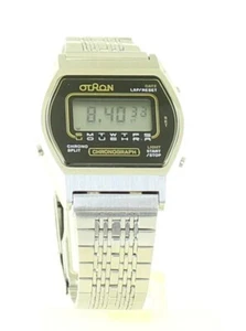RARE VINTAGE OTRON Quartz Digital Chrono WATCH 1970's - NEW OLD STOCK NOS Korean - Picture 1 of 8