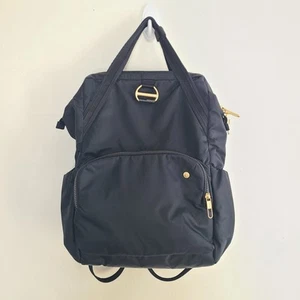 PacSafe Backpack Laptop Bag Citysafe CX Anti Theft RIFD Safe Black - Picture 1 of 13