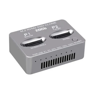 M.2 NVMe SSD Dock AHCI Duplicator Cloner USB3.2 20G Clone USB C auf NVME Docking - Bild 1 von 8