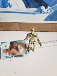 C3PO Removable Limbs vintage star wars with ESB Card - Picture 1 of 3
