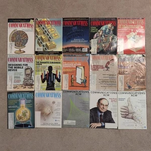 Lot Of 15 Communications Of The ACM Magazines. Between Years 2001 and 2013 - Bild 1 von 7