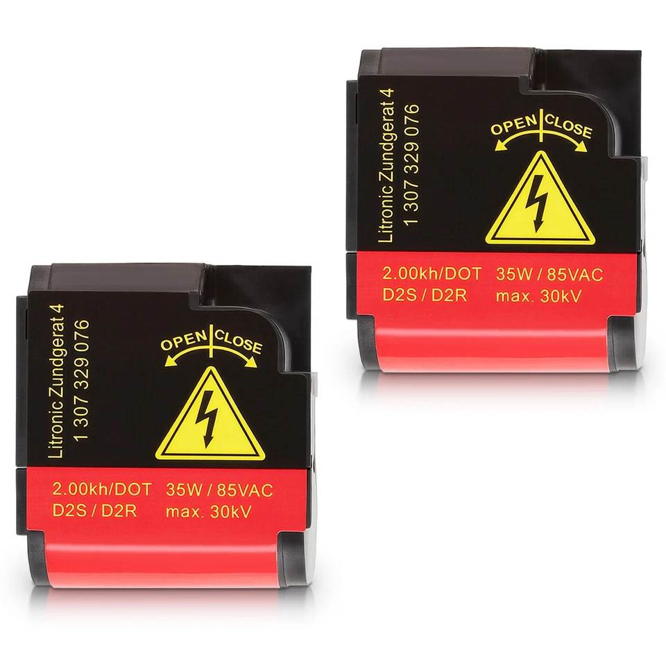 2 piezas encendedor de lastre de faros de xenón D2S 1307329076 para BMW Mercedes-Benz VW Foto 1 de 4