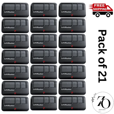 893MAX 3 Botones LiftMaster Visera Control Remoto Abridor de Puerta de Garaje PACK # 21 Foto 1 de 2