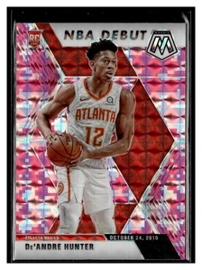 2019-20 Panini Mosaic #266 De'Andre Hunter Camo Pink Atlanta Hawks - Bild 1 von 2