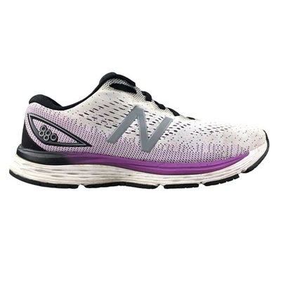 New Balance Women's Size 10.5D 880v9 White Purple Running Shoes FAIR W880WT9 - Image 1 of 4