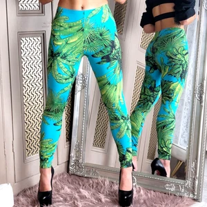 Versace x H&M HM Collab Leggings Pants Stretchy Jeggings Trousers EU 38 UK 10 - Picture 1 of 22