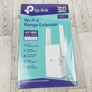 TP Link Deco AX1800 Mesh WiFi Dual Band Range Extender RE605X (US) - Zdjęcie 1 z 6