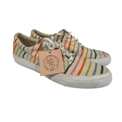 Zapatos KEDS + Rifle Paper Co Anchor Happy Stripe Talla 8  Foto 1 de 4