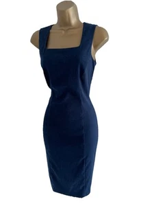 New Look Y2K Navy Party / Evening Dress Size 8 - Picture 1 of 9