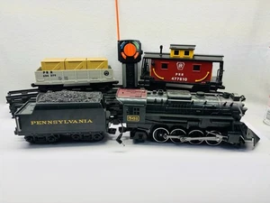 Lionel Pennsylvania Flyer G Scale-561 Engine, Tender w/, Caboose, Gondola Train - Picture 1 of 8