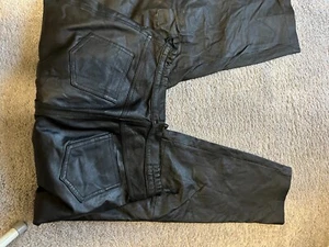 !!!!! OBJECT;; Damen Hose Lederhose Schmal Leggins Schwarz Gr. 36 - Bild 1 von 1