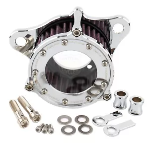 1X Clear Air Cleaner Intake Filter For Harley Sportster XL1200 Iron 883 48 91-23 - Foto 1 di 7