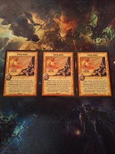 Fiery Bolts x 3 | Warlord Saga of the Storm CCG | Staple Cards - Picture 1 of 1