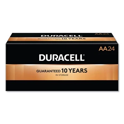Duracell Copper Top 碱性电池 AA 24/BOX — 第 1/4 张图片