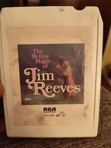 JIM REEVES Mellow Magic Of 8 Track Tape 1981 RCA DVS1 0504 - Picture 1 of 3
