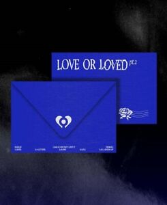 B.I iKON Album [Liebe oder geliebt Teil.2] ASIA Brief CD + Postkarte + Fotokarte + Aufkleber