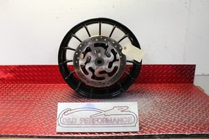 2019 HARLEY STREET GLIDE 18'' x 5'' BLACK TURBINE REAR WHEEL RIM & ROTOR SG42 - Picture 1 of 16
