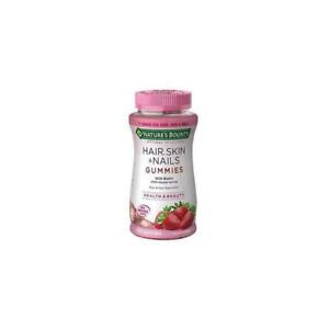 Nature s Bounty Hair, Skin and Nails Gummies 80 Tablets.