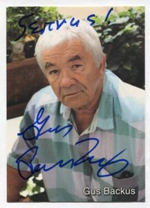 Gus Backus Autogramm - Bild 1 von 1