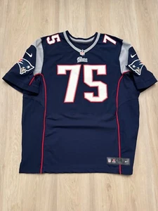 Nike On Field Elite Vince Wilfork New England NE Patriots NFL Jersey 56 Men 3XL - Picture 1 of 22