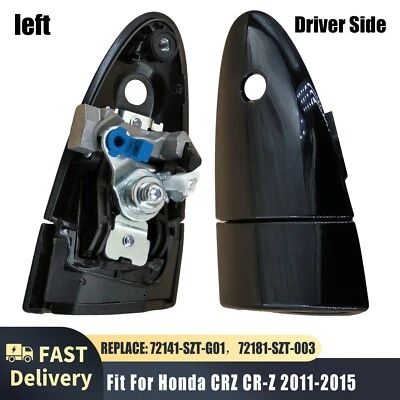 Manija exterior del lado izquierdo del conductor para puerta Honda CRZ CR-Z 2011 2012 2013 2014 2015 Foto 1 de 4