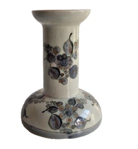 Ken Edwards Tonala El Palomar Mexico Pottery Candle Holder Signed - Picture 1 of 3
