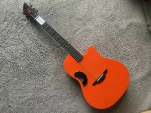 Guitarra acústica Ovation Singer naranja de fibra de carbono - Imagen 1 de 14