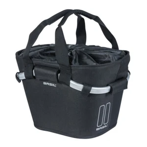 Basil Fahrrad Korb Carry All Classic KF Vorne 15 L Schwarz inkl Reflexion - Bild 1 von 1