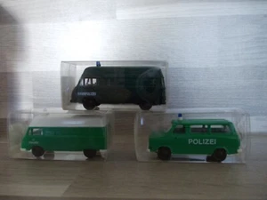 Konvolut von 3 HO 1:87 I.M.U. POLIZEI / Ford / Hanomag / Mercedes IN OVP Neu - Bild 1 von 2
