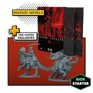 CMON Comics Vol. 2: Hate Tyrant Edition + Kickstarter Exclusive Promos Box - New - Picture 1 of 1