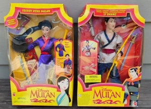 Vintage Disney Mulan captain Li Shang Mattel with Accessories BB4 - Picture 1 of 4