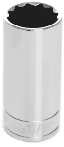 Wilmar W38626 Performance Tool 3/8 In Drive Deep Well 13/16 in. 12 Point Socket - Picture 1 of 1